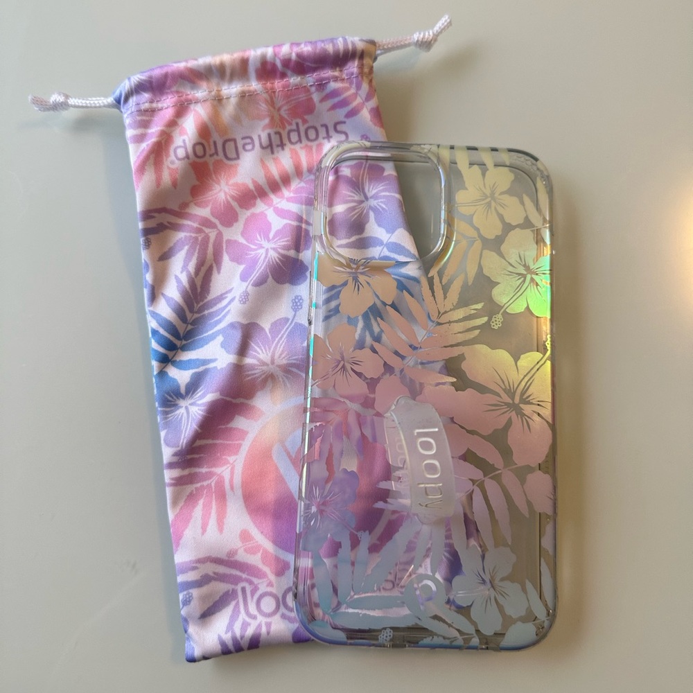 Loopy case pearlescent tropics